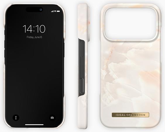 Produktbild iDeal Of Sweden MagSafe Printed Hard-Cover Rose Pearl Marble (Apple iPhone 17 Pro)