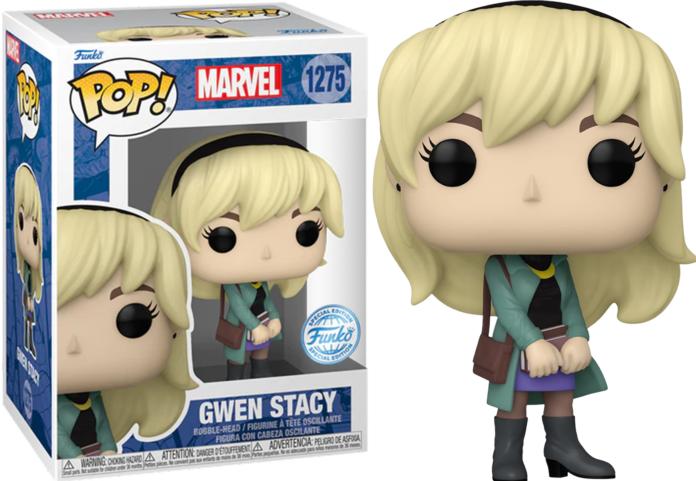 Actual product image Funko POP! Marvel Spider-Man Gwen Stacy Exclusive