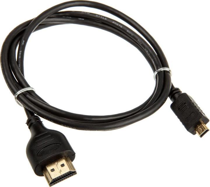 Produktbild InLine HDMI (Typ A) — micro HDMI (Typ D) (1 m, HDMI, 2.0)
