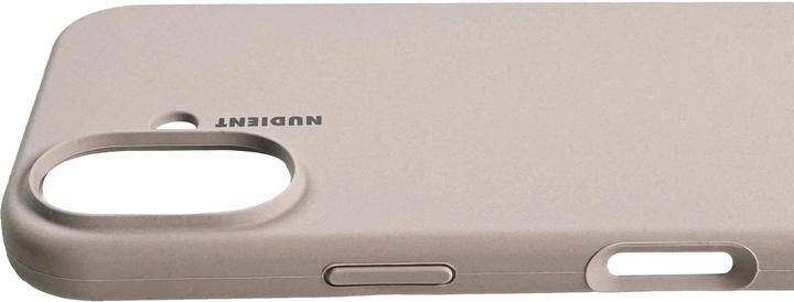 Actual product image Nudient Back Cover Base Case Magsafe iPhone 16 Stone (Apple iPhone 16)