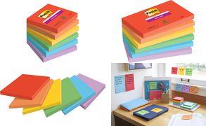 Label énergétique Post-it Super Sticky (76 x 127 mm)