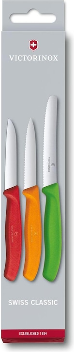 Silber, Rot, Orange, Grün