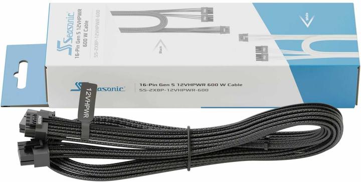 Actual product image Seasonic 12VHPWR adapter cable