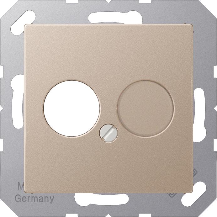 Actual product image JUNG Centre plate LS 2f A champ glz A562CH