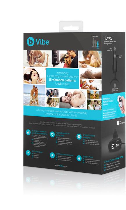 Produktbild Shots Novice Remote Control Plug Black