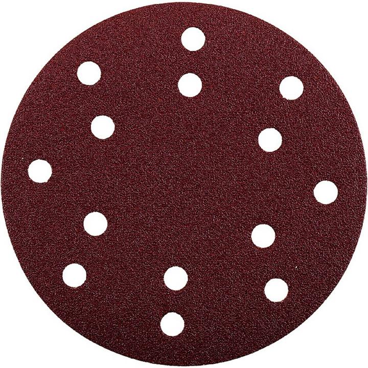 Actual product image kwb Velcro adhesive discs 150 perforated K240/5pcs. (240)