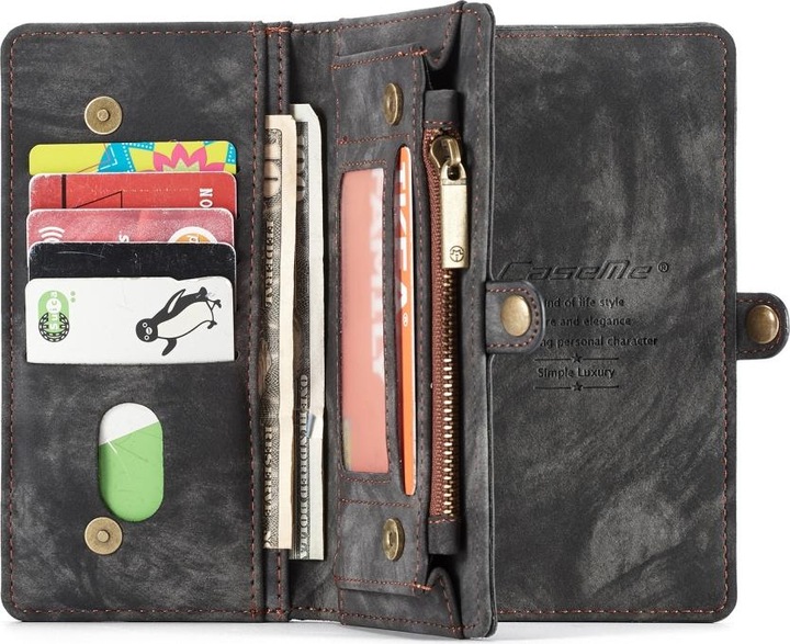 Immagine prodotto Caseme Apple iPhone XR Custodia per carte di credito a portafoglio in vera pelle (Apple iPhone XR)
