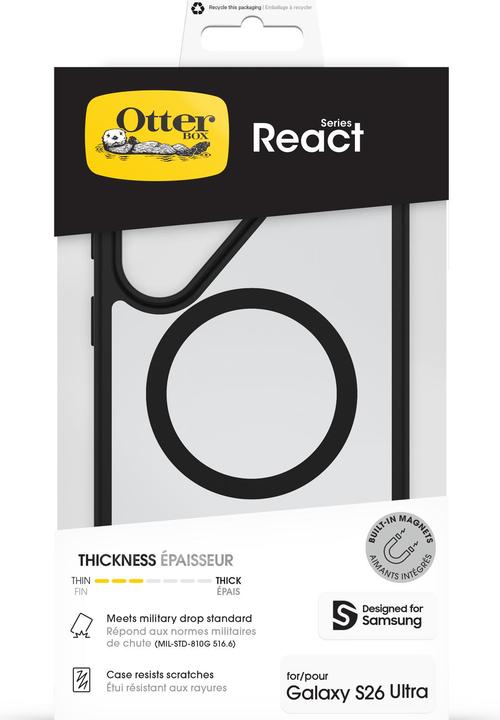 Image du produit OtterBox React Series Magnets (Samsung Galaxy S26 Ultra)