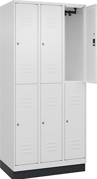 Actual product image C+P Double-decker locker Classic PLUS (90 cm, 195 cm)