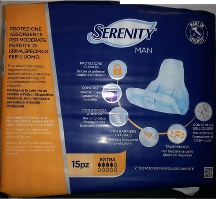 Serenity Man Extra Face Mask Protection 180 Units