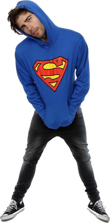 Immagine prodotto Superman Logo Felpa con Cappuccio Uomo (XXL)