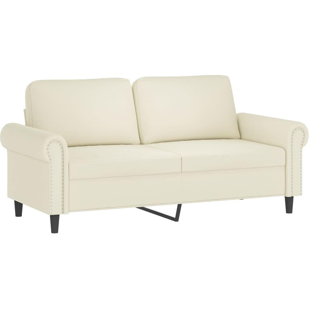 VidaXL, Sofa, 10-tlg. Garten-Lounge-Set mit Kissen (2-Sitzer)