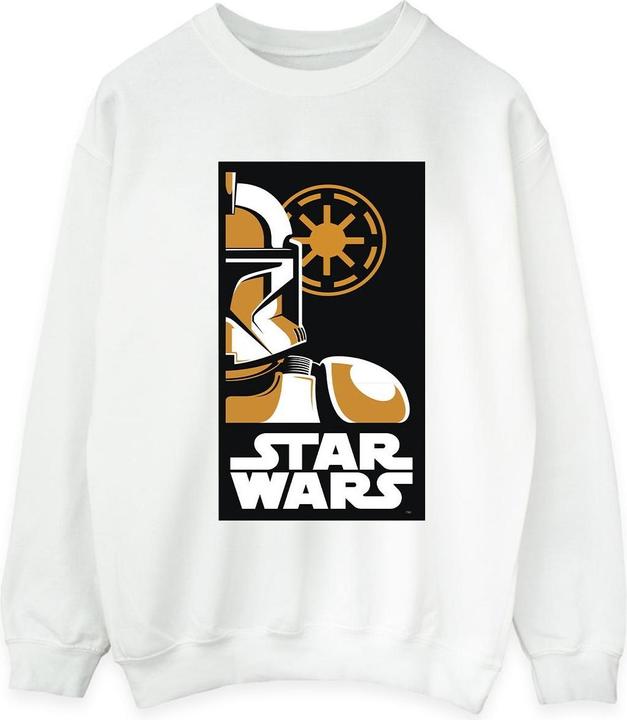 Produktbild Star Wars Stormtrooper Art Poster Sweatshirt (L)