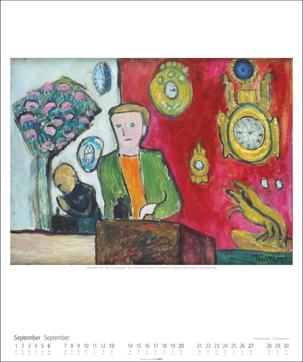 Produktbild Gabriele Münter Kalender 2026 (46 x 55 cm)