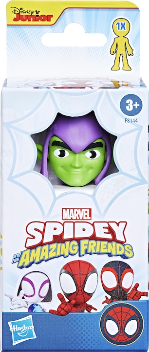 Actual product image Hasbro Spidey and His Amazing Friends Hero Figure, 10 cm tall Action Figure, Superhero Toy