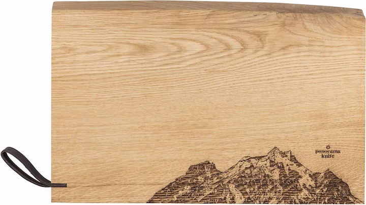 Produktbild Panorama Knife Holzbrett RUSTIKAL Pilatus