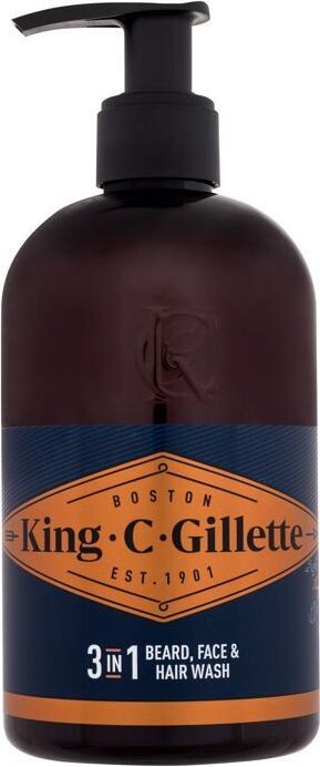 Actual product image Gillette Venus Gillette - Beard shampoo and face King (Beard & Face Wash) 350 ml (350 ml)