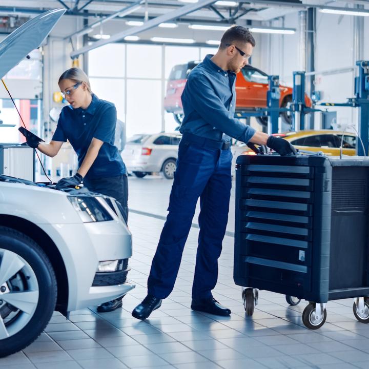 Produktbild Relaxdays Schwerlastrollen (400 kg)