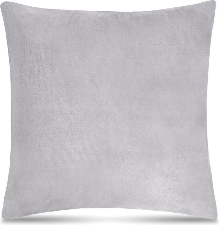 Produktbild Aspero 2 Kissenbezüge „Vora“ Hellgrau (60 x 60 cm)