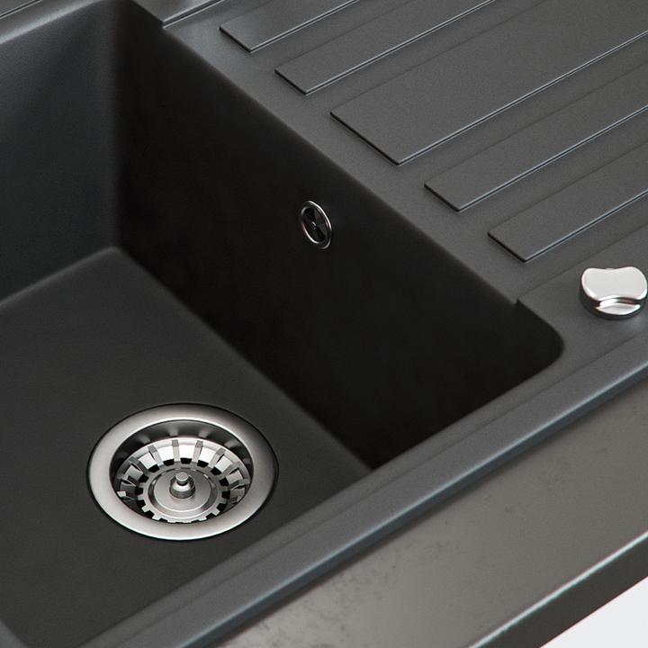 Produktbild Bergström Spülbecken (Einbauspüle, 46 cm, 76 cm)