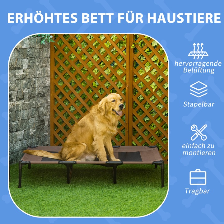 Produktbild PawHut Hunde Liegeplatz inklusive Tragetasche (Hund)