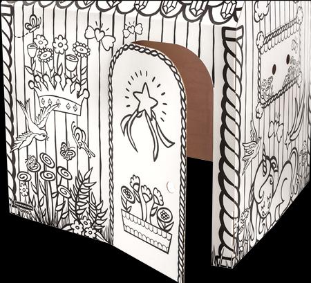 Image du produit Fellowes Spielhaus BANKERS BOX 1232401 Einhorn 121x97x81cm