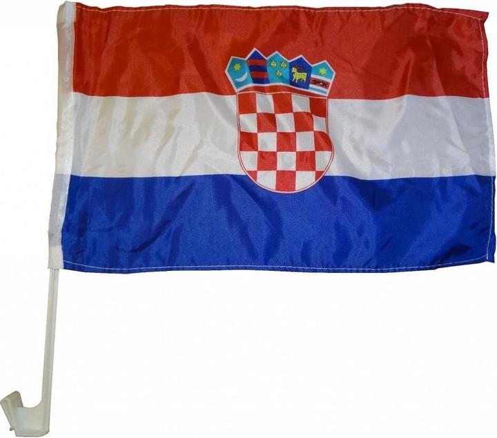 Actual product image trends4cents Car Flag Croatia 30 x 40 cm Car Flag Flag Window Flag Fan Flag (30 x 40 cm)