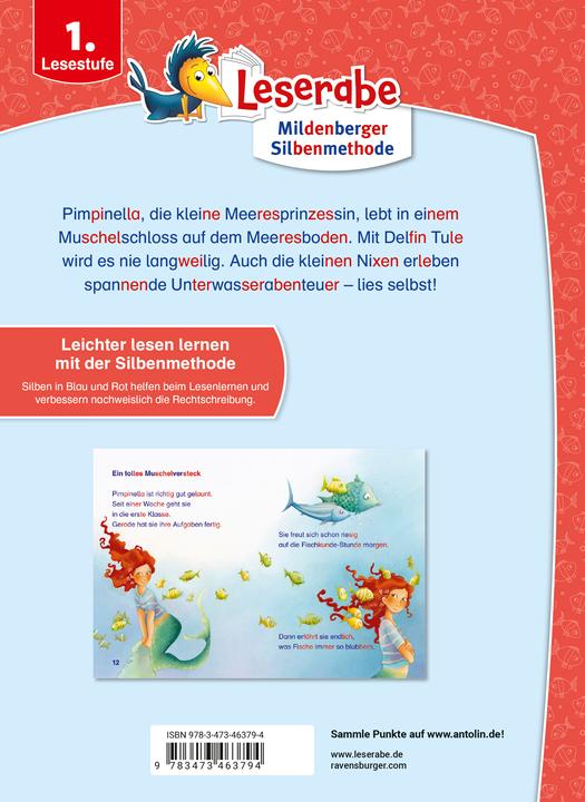 Actual product image Ravensburger Wundervolle Geschichten von Meermädchen - Silbe für Silbe lesen lernen - Leserabe 1. Klasse - (German, Luhn, Katja, Usch/Reider, 2025)