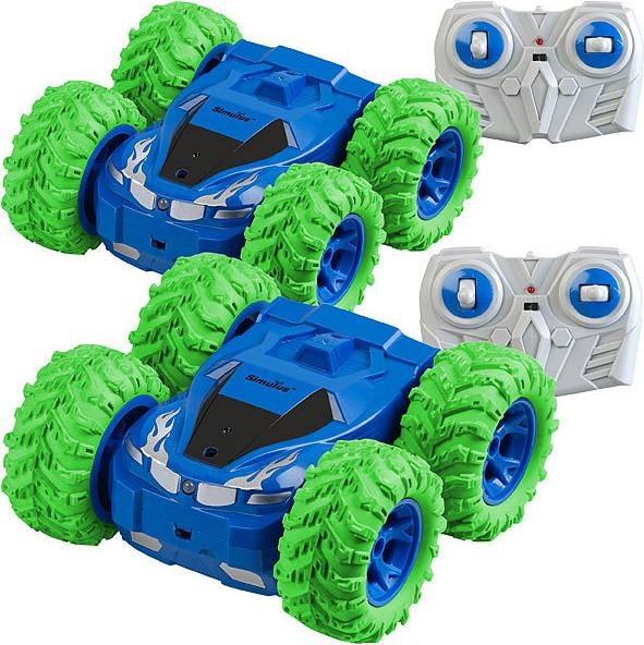 Simulus 2er-Set Ferngesteuertes Stunt-Auto
