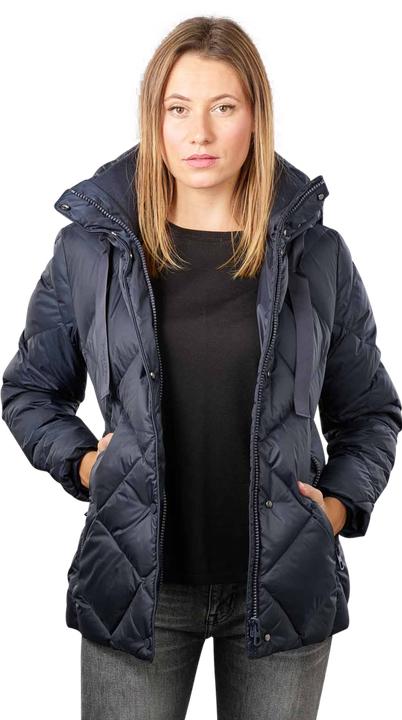 Marc O'Polo Down Filled Jacket Fixed Hood Deep Blue Sea
