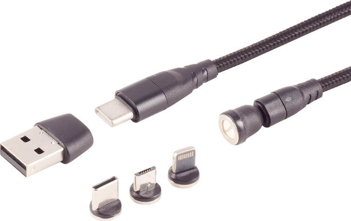 Produktbild Shiverpeaks 6in1 Magnetkabel (2 m, USB 2.0)
