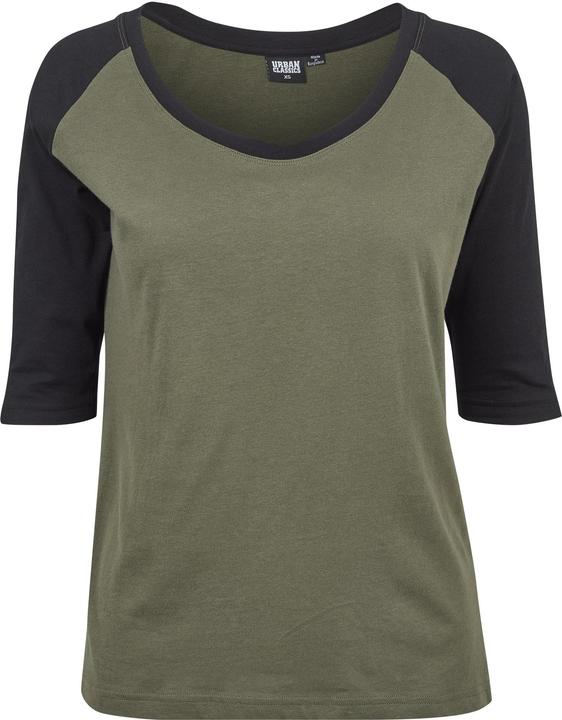 Image du produit Urban Classics Ladies 3/4 Contrast Raglan Tee (XS)