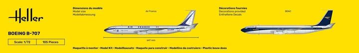 Actual product image Heller STARTER KIT B-707 A.F.