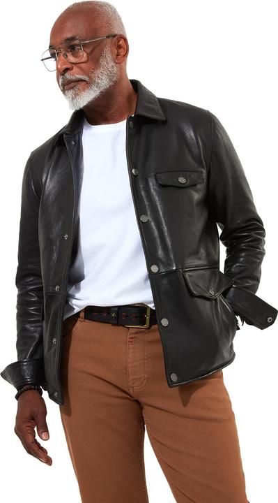 Immagine prodotto Joe Browns Giacca classica in pelle con fodera a quadri vintage (XXL)
