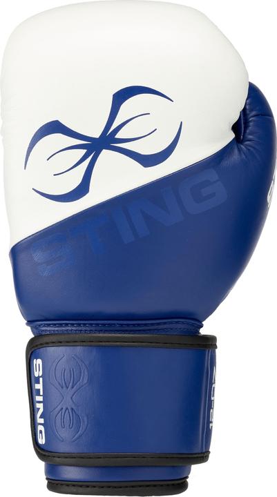 Actual product image Sting Sports Orion Boxing Gloves Blue (10 OZ)