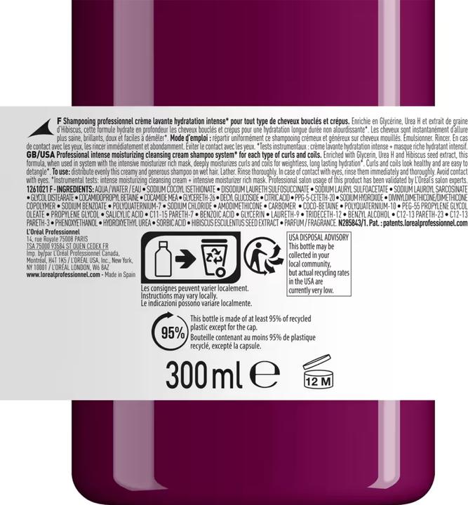 Produktbild L'Oréal Professionnel Curl Expression (1500 ml, Flüssiges Shampoo)