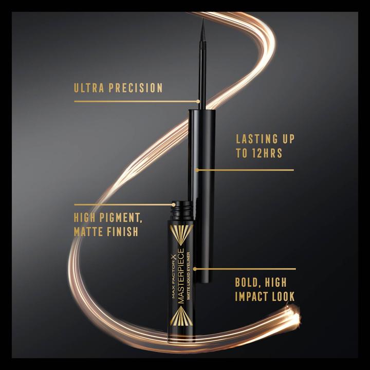 Actual product image Max Factor Masterpiece Liquid Eyeliner Black (01 Black)