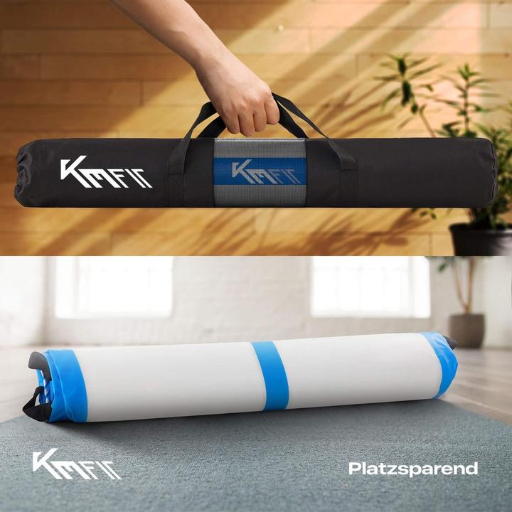 Actual product image Km-Fit Inflatable gym mat