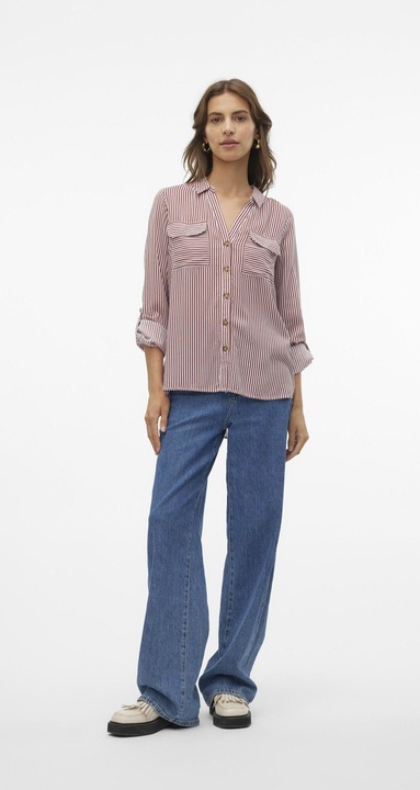 Image du produit Vero Moda Vmbumpy L/S Shirt New Wvn Ga Noos (S)