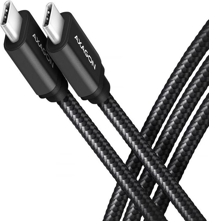Axagon BUCM3-CM10AB Kabel USB-C 3.2 Gen 1 auf USB-C 3.2 Gen 1 (1 m, USB 3.2 Gen 1, 60 W)