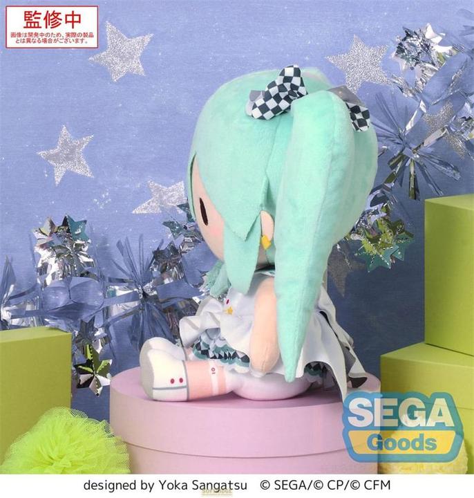 Actual product image Sega Hatsune Miku: Colourful Stage! Fuwa Petit plush figure Stage Sekai Miku L 27 cm (Sega Mega Drive)