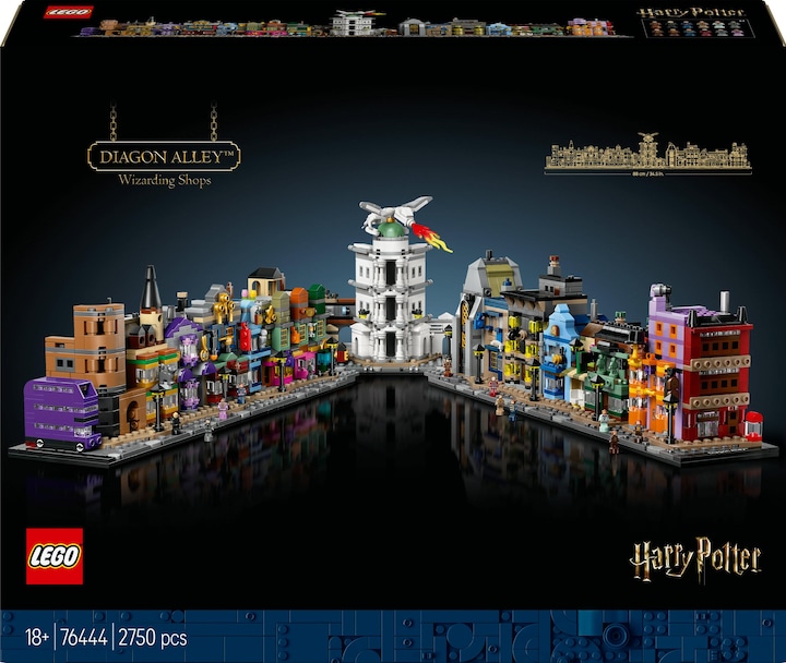 Actual product image LEGO Die Zauberläden der Winkelgasse (76444, LEGO Harry Potter)