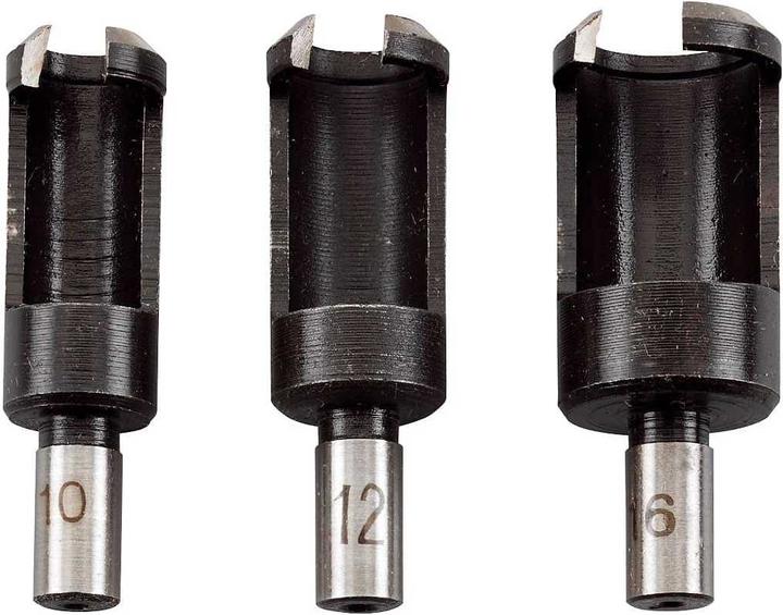 kwb Set di rubinetti 3-pz. (10 mm, 12 mm, 16 mm)