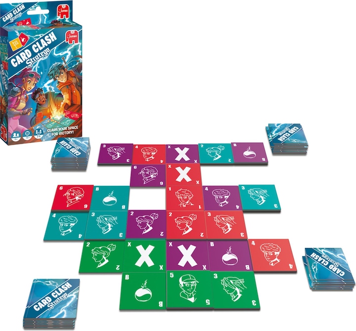 Produktbild Jumbo Stratego Card Clash, d/f/i (Italienisch, Französisch, Deutsch)