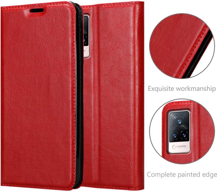 Productafbeelding Cadorabo Boek Invis. Magnetisch deksel (Vivo V21)