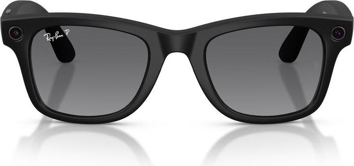 Image du produit Ray Ban : Meta Wayfarer - Sunglasses - Grey - Polar Grad - RW4012 - 53mm (32 Go)