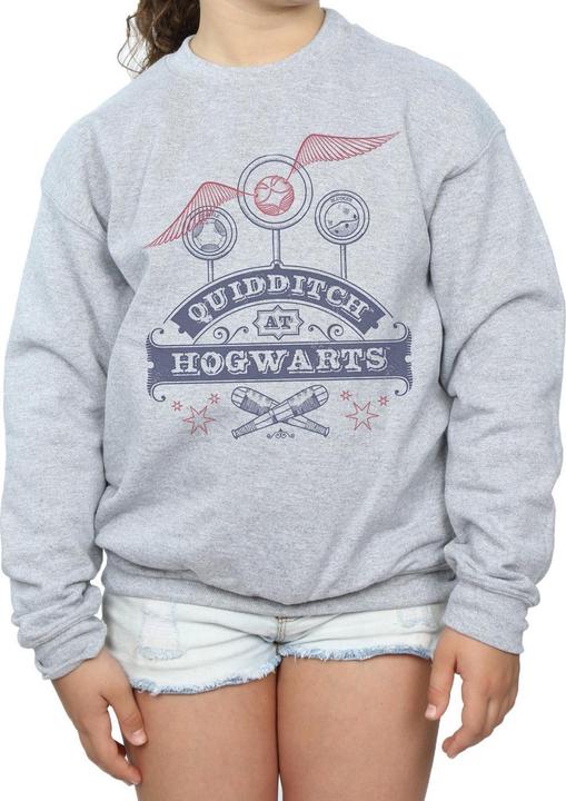 Produktbild Quidditch At Hogwarts Sweatshirt Mädchen (128)