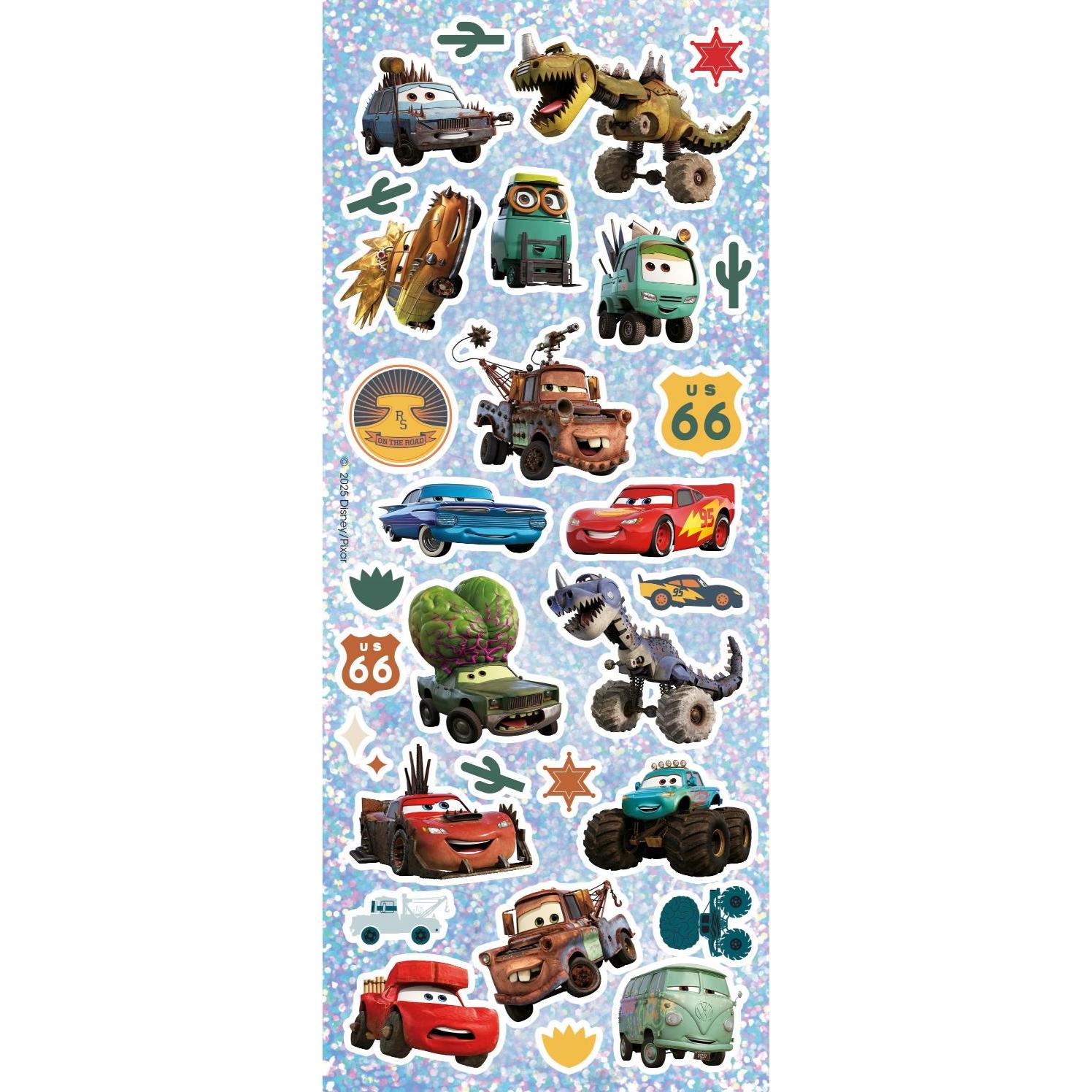 Disney Editions, Sticker, Cars Puffy Stickers