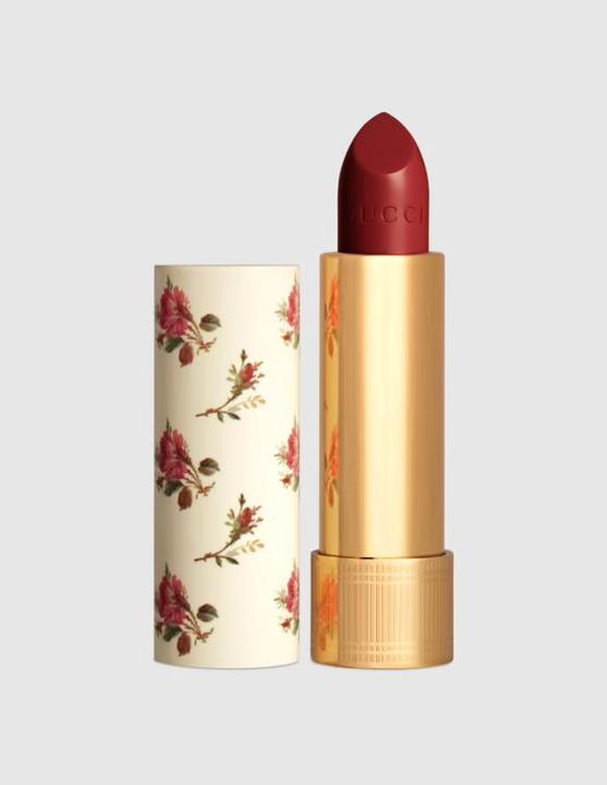 Actual product image Gucci Rouge à Lèvres Voile 502 Eadie Scarlet (502 Eadie Scarlet)