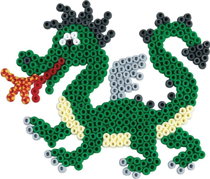 Actual product image Hama Perlen Pin Plates Dolphin - Seahorse - Frog - Dragon